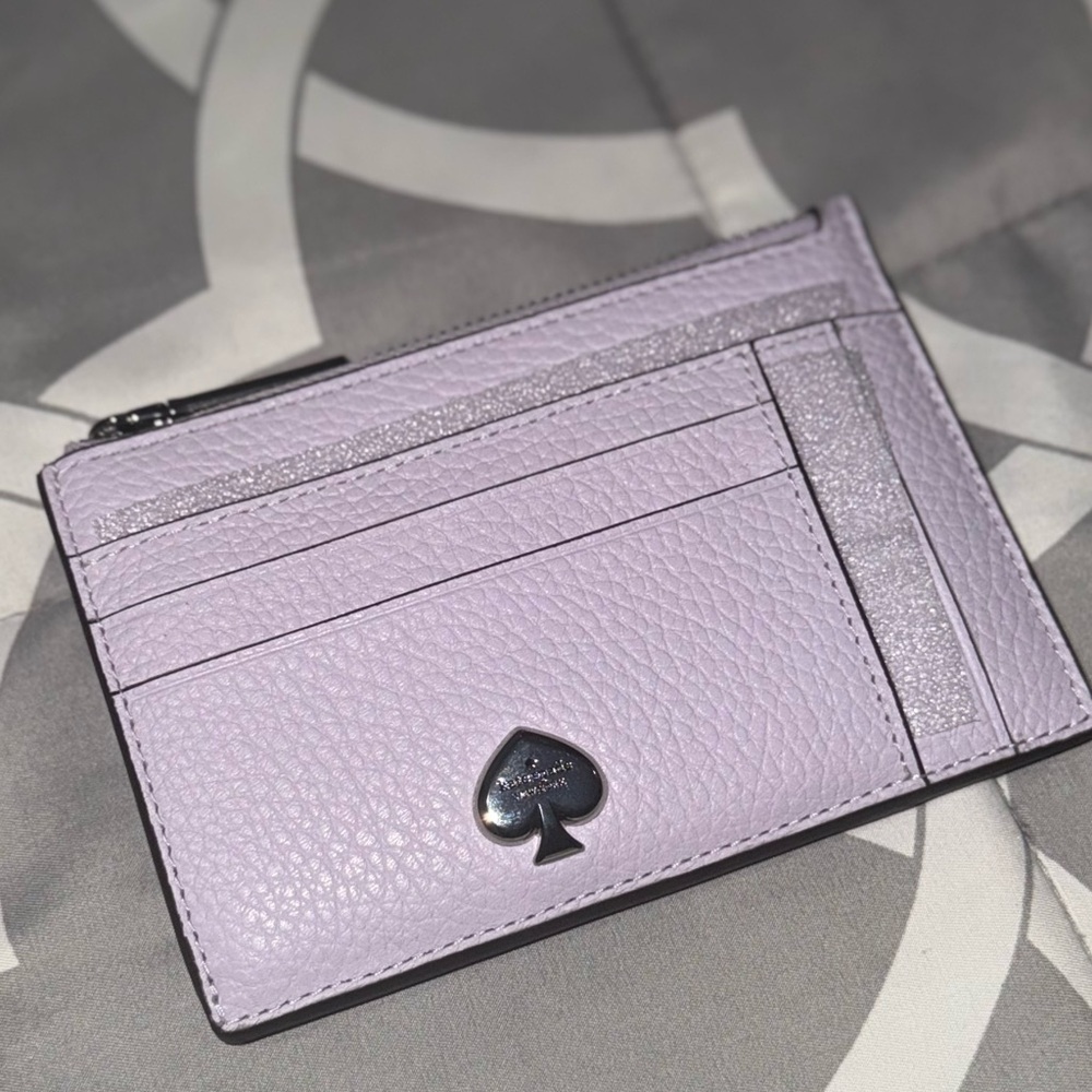 Kate Spade Lavender Large Card Wallet